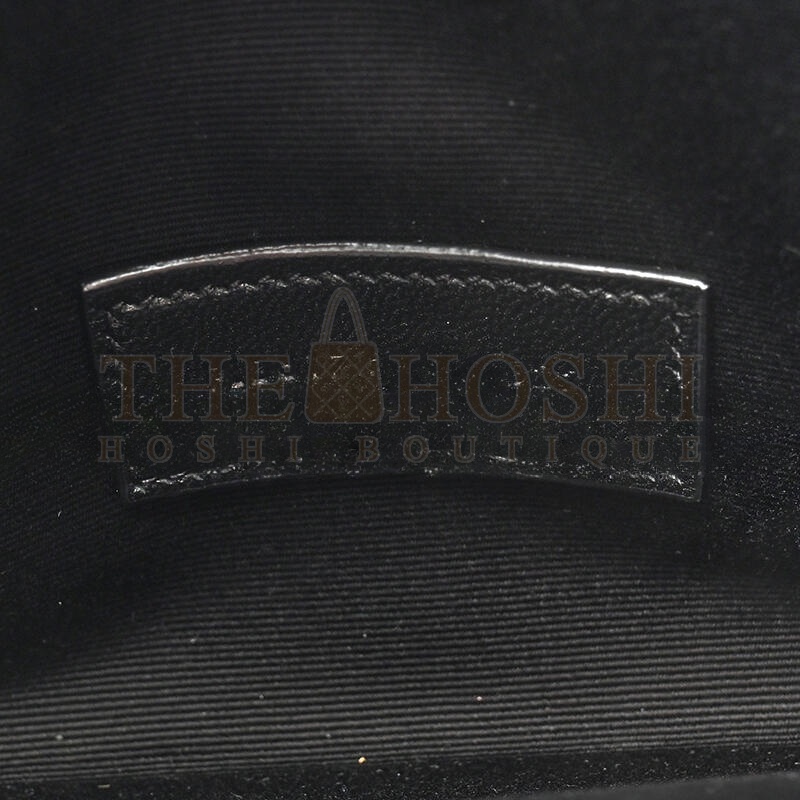 Y51 CASSANDRE MATELASSÉ FLAP POUCH IN GRAIN DE POUDRE LEATHER 6176621193176 (21*16*3cm) Master Quality